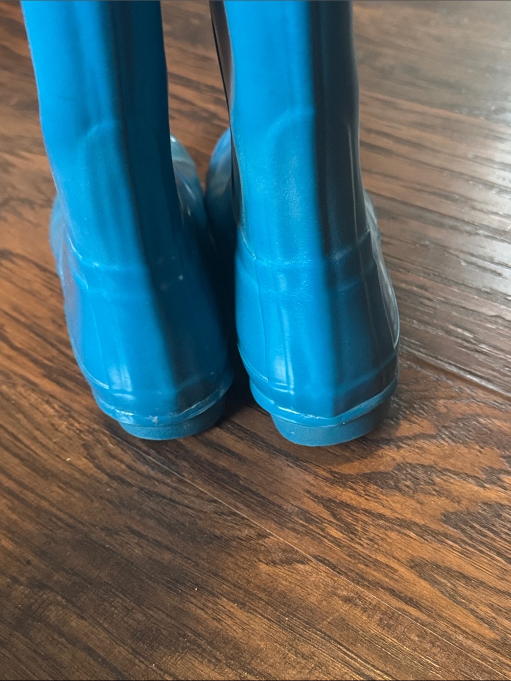 Hunter Teal Tall Women's Rain Boots - Picture 7 of 11